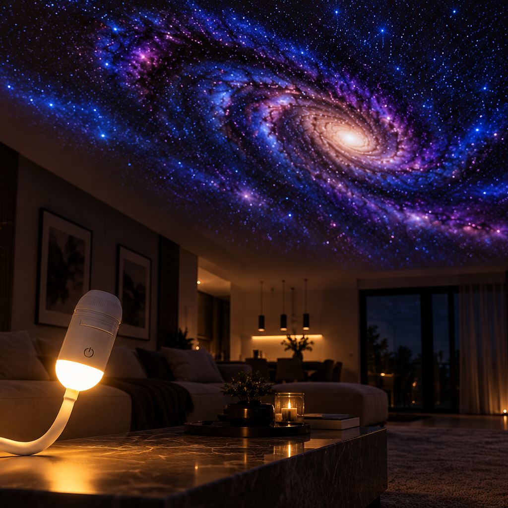 Starlight™ Galaxy Star Projector & Night Light