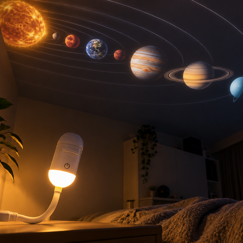 Starlight™ Galaxy Star Projector & Night Light