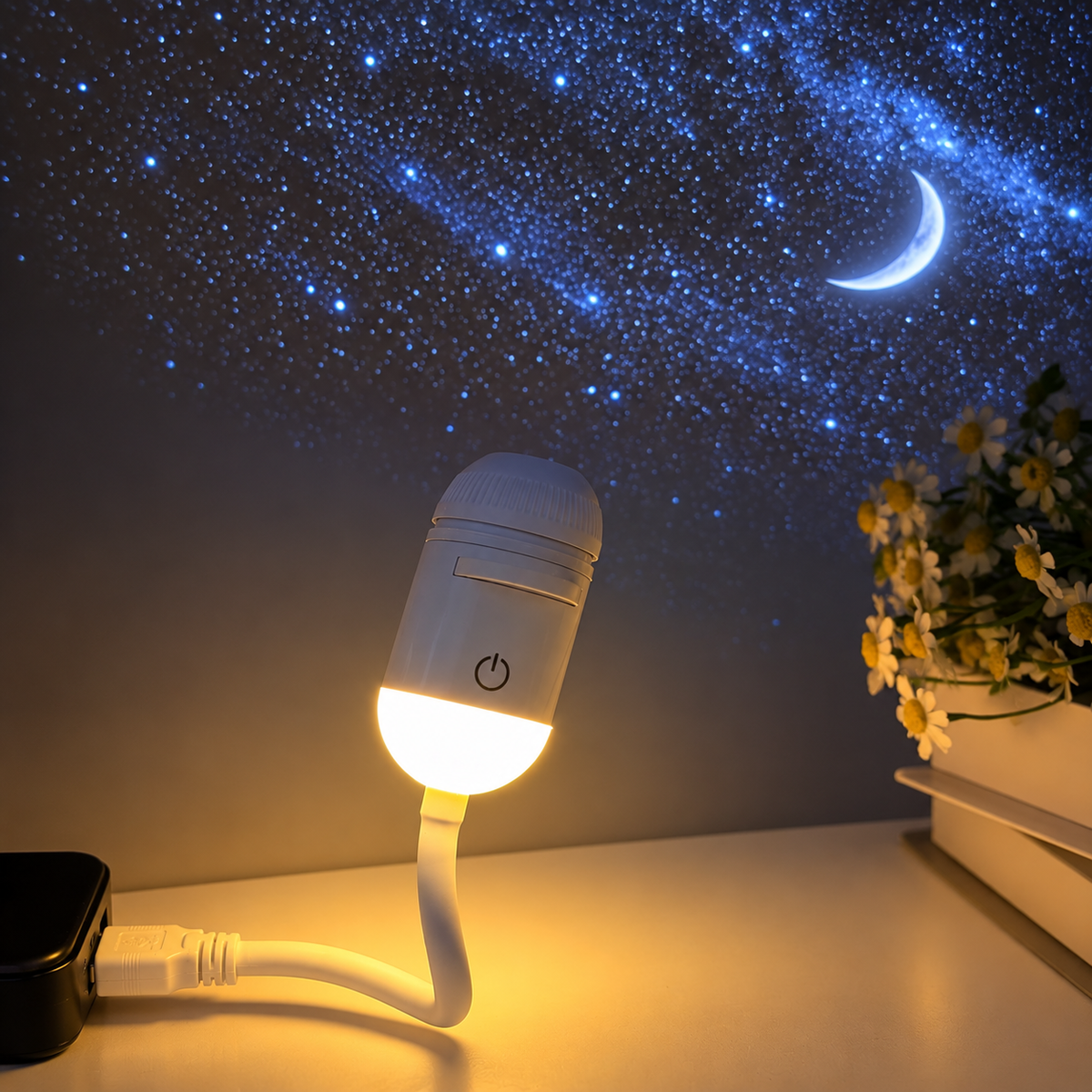 Starlight™ Galaxy Star Projector & Night Light
