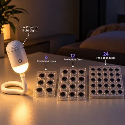 Starlight™ Galaxy Star Projector & Night Light